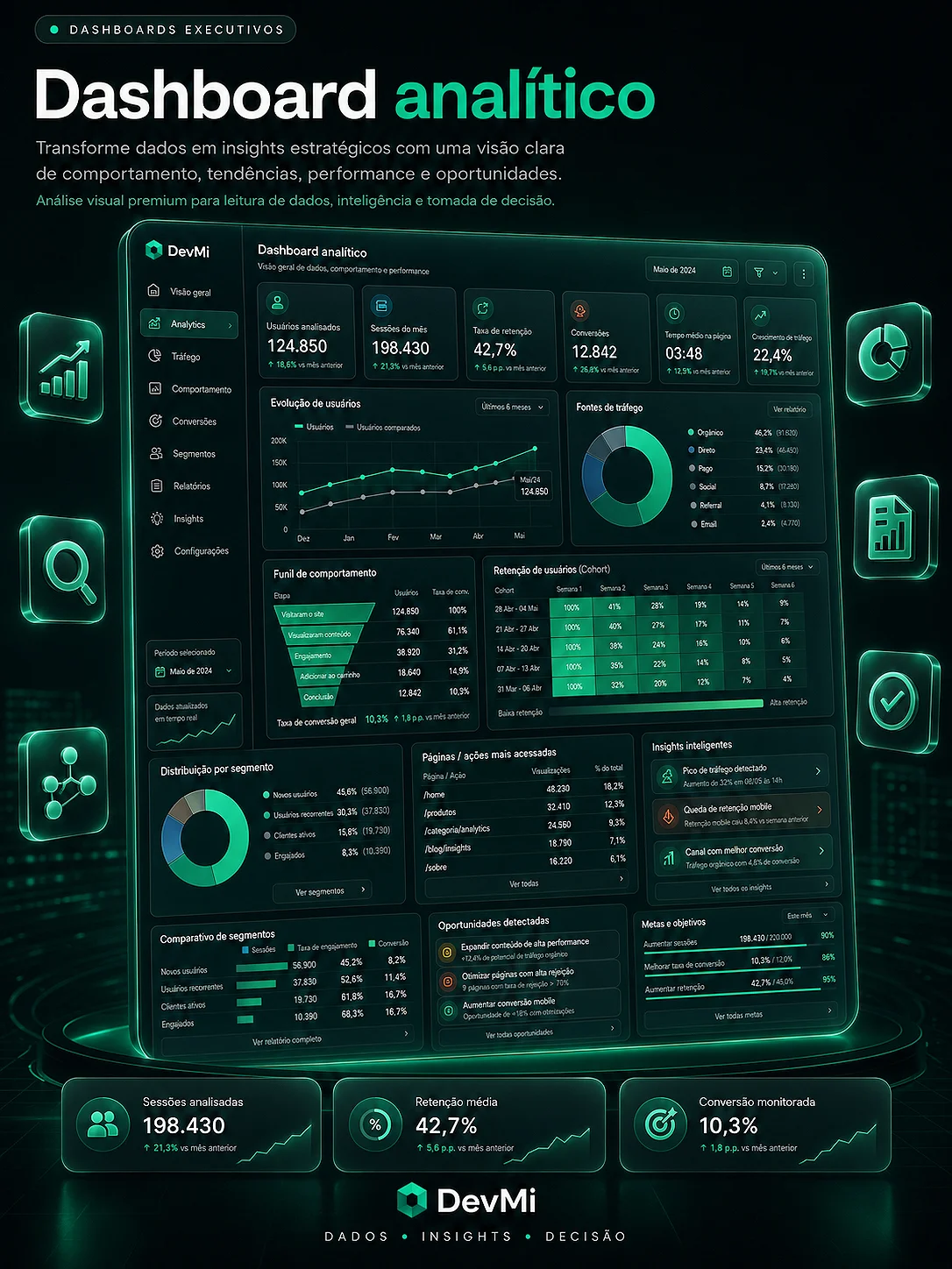 Dashboard analítico